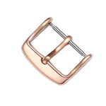 Accessori per orologio con fibbia ad ardiglione in acciaio inossidabile placcato IP da 10 pezzi, Silver 12mm, Silver 14mm, Silver 16mm, Silver 18mm, Silver 20mm, Rose Gold 12mm, Rose Gold 14mm, Rose Gold 16mm, Rose Gold 18mm, Rose Gold 20mm            ...