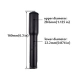 FMFXTR Attacco manubrio forcella anteriore per bici da strada Modificato aumento di altezza Manubrio Riser, 22.2mm Black, 25.4mm Black, 22.2mm Silver, 25.4mm Silver