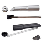 FMFXTR Attacco manubrio forcella anteriore per bici da strada Modificato aumento di altezza Manubrio Riser, 22.2mm Black, 25.4mm Black, 22.2mm Silver, 25.4mm Silver