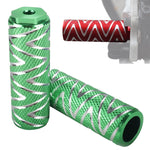 FMFXTR Sedile posteriore per bicicletta Pedale posteriore posteriore universale, Red Large Hole Long, Red Small Hole Short, Blue Large Hole Long, Blue Small Hole Short, Green Small Hole Short, Black Large Hole Long, Black Small Hole Short