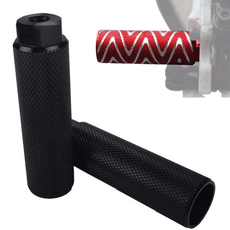 FMFXTR Sedile posteriore per bicicletta Pedale posteriore posteriore universale, Red Large Hole Long, Red Small Hole Short, Blue Large Hole Long, Blue Small Hole Short, Green Small Hole Short, Black Large Hole Long, Black Small Hole Short