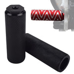 FMFXTR Sedile posteriore per bicicletta Pedale posteriore posteriore universale, Red Large Hole Long, Red Small Hole Short, Blue Large Hole Long, Blue Small Hole Short, Green Small Hole Short, Black Large Hole Long, Black Small Hole Short