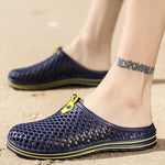 X902 Summer Beach Shoes Antiscivolo Flip Llops Coppia Pantofole Uomo Hole Shoes, 36, 37, 38, 39, 40, 41, 42, 43, 44, 45