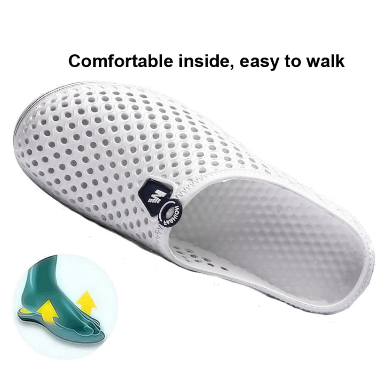 X902 Summer Beach Shoes Antiscivolo Flip Llops Coppia Pantofole Uomo Hole Shoes, 36, 37, 38, 39, 40, 41, 42, 43, 44, 45