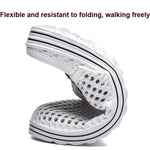 X902 Summer Beach Shoes Antiscivolo Flip Llops Coppia Pantofole Uomo Hole Shoes, 36, 37, 38, 39, 40, 41, 42, 43, 44, 45