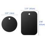 Foglio magnetico per auto 30 pezzi 45x65 mm e 40x40 mm