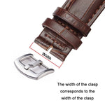 Set 3 fibbie in acciaio inossidabile 316L per orologio