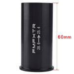 Manicotto di conversione del manicotto del riduttore del tubo sella della bicicletta FMFXTR da 2 pezzi, specificazione:, 27.2mm To 25.4mm, 28.6mm To 25.4mm, 28.6mm To 27.2mm, 30.4mm To 27.2mm, 30.8mm To 27.2mm, 31.6mm To 27.2mm, 33.9mm To 27.2mm       ...