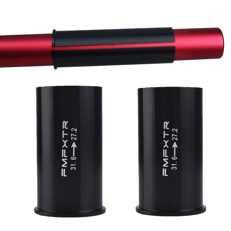 Manicotto di conversione del manicotto del riduttore del tubo sella della bicicletta FMFXTR da 2 pezzi, specificazione:, 27.2mm To 25.4mm, 28.6mm To 25.4mm, 28.6mm To 27.2mm, 30.4mm To 27.2mm, 30.8mm To 27.2mm, 31.6mm To 27.2mm, 33.9mm To 27.2mm       ...