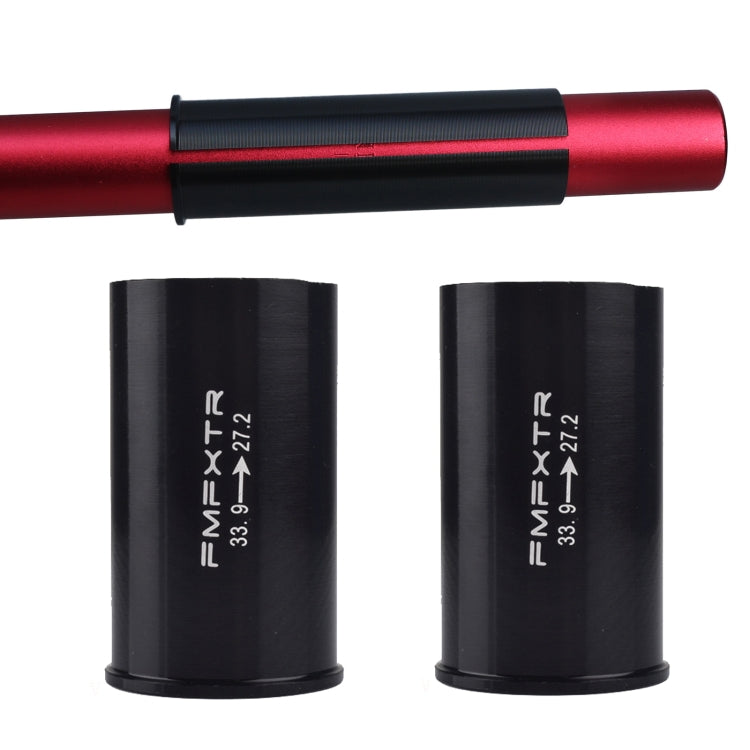 Manicotto di conversione del manicotto del riduttore del tubo sella della bicicletta FMFXTR da 2 pezzi, specificazione:, 27.2mm To 25.4mm, 28.6mm To 25.4mm, 28.6mm To 27.2mm, 30.4mm To 27.2mm, 30.8mm To 27.2mm, 31.6mm To 27.2mm, 33.9mm To 27.2mm       ...