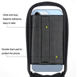 WEST BIKING Borsa da sella per telefono cellulare con guscio rigido per bicicletta Borsa da sella per touch screen