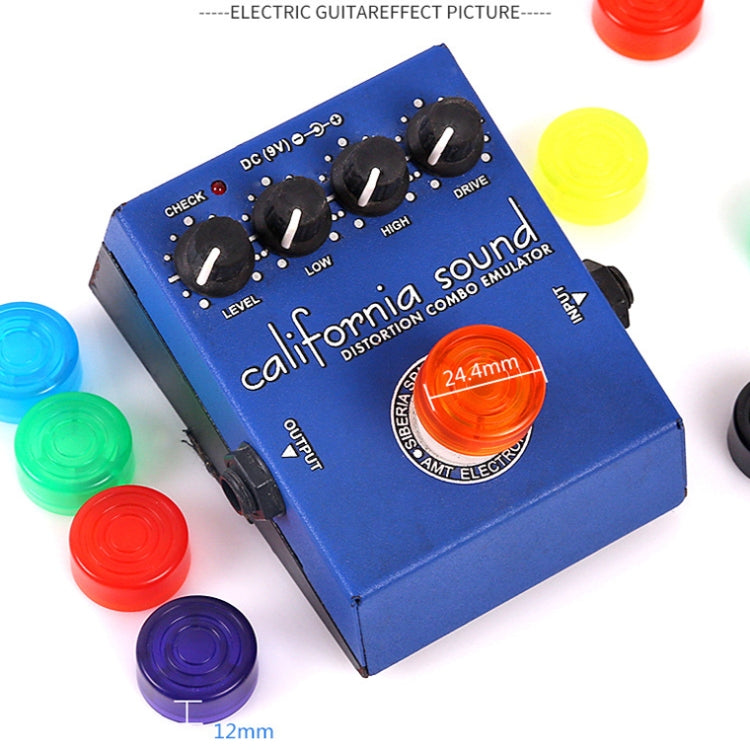 10 tappi pedale sintonizzatore per chitarra elettrica