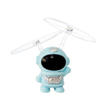 Giocattolo luminoso del robot della girobussola degli aerei dell'uomo d'acciaio di induzione per i bambini, Blue Astronauts, Pink Astronaut, White Astronauts, Cosmic Spacecraft, Cosmic Explorer