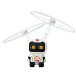 Giocattolo luminoso del robot della girobussola degli aerei dell'uomo d'acciaio di induzione per i bambini, Blue Astronauts, Pink Astronaut, White Astronauts, Cosmic Spacecraft, Cosmic Explorer