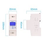 Contatore energia DDS015 monofase 5-80A 230V su guida DIN