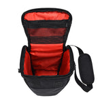 Byk-1683 Borsa fotografica triangolare impermeabile e resistente all'usura, Red, Yellow