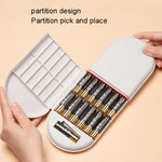 Scatola di immagazzinaggio della batteria per uso domestico Scatola dell'organizzatore di immagazzinaggio del caricatore del cavo dati, Pink Single Layer, Blue Single Layer, Yellow Single Layer, Gray White Single Layer, Pink Double Layer               ...