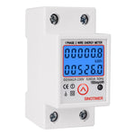 Contatore energia elettrica DDS6619-526L-2 con display LCD