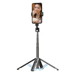 Treppiede telescopico Bluetooth per smartphone fino a 104 cm