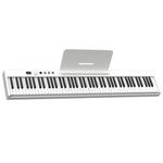 Piano elettrico pieghevole portatile a 88 tasti