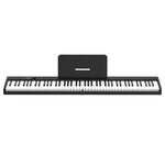 Piano elettrico pieghevole portatile a 88 tasti