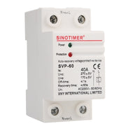 Protezione da sovrapressione intelligente autoduplex monofase SINOTIMER, SVP-60
