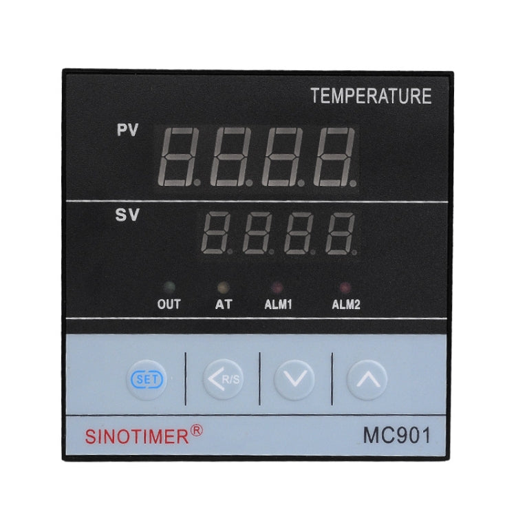 SINOTIMER MC901 Relè di refrigerazione per riscaldamento dello strumento di controllo della temperatura PID a guscio corto, MC901