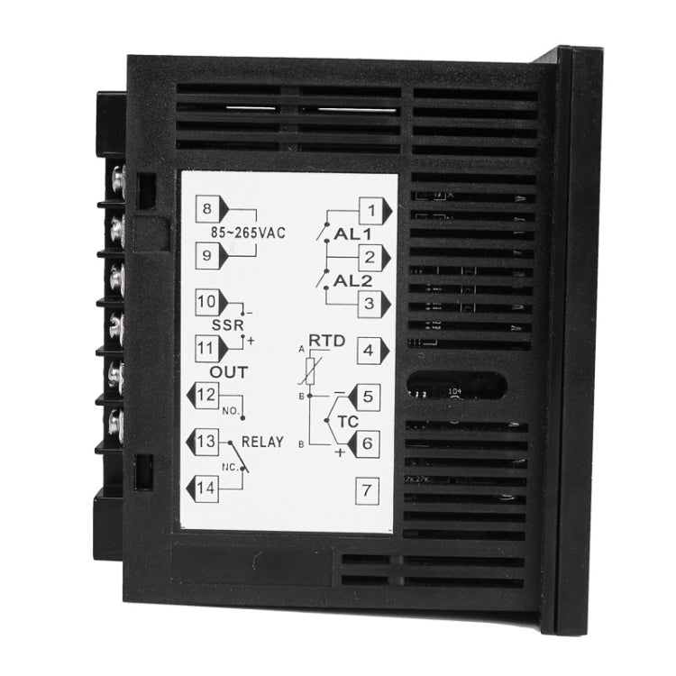 SINOTIMER MC901 Relè di refrigerazione per riscaldamento dello strumento di controllo della temperatura PID a guscio corto, MC901