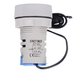 Indicatore temperatura -20 a 199°C ABS foro 22mm
