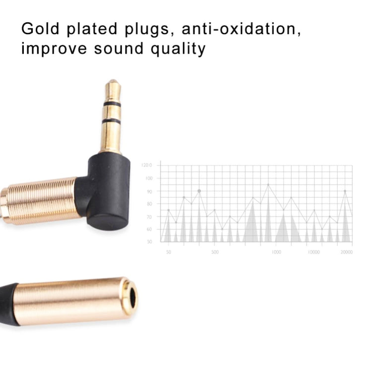 Linea audio retrattile a molla a gomito maschio-femmina da 5 mm da 3,5 mm, lunghezza del cavo: 1,5 m