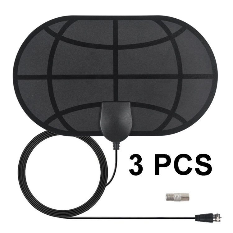 3 PCS HDTV Antenna Mini Digital HD TV Antenna, 3 PCS HDTV