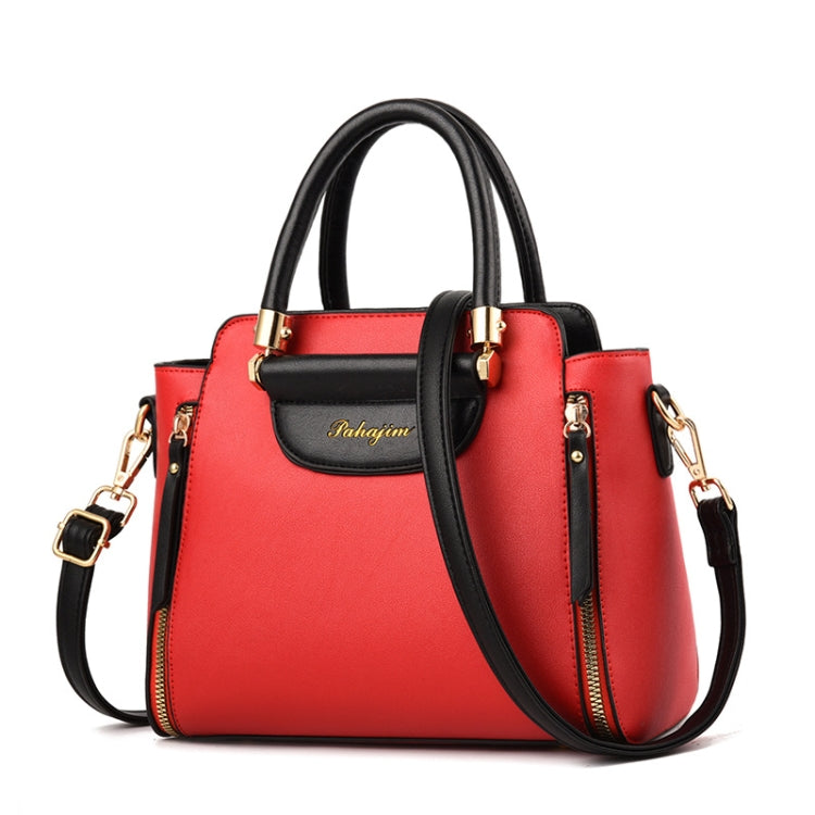 Borsa da donna TFZ 572 in materiale PU a contrasto di colore