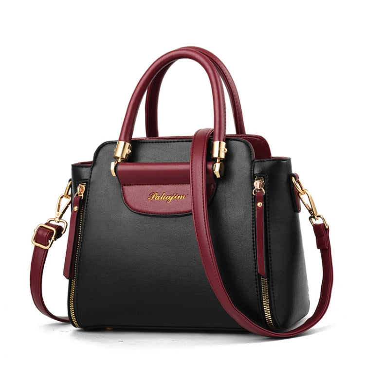 Borsa da donna TFZ 572 in materiale PU a contrasto di colore