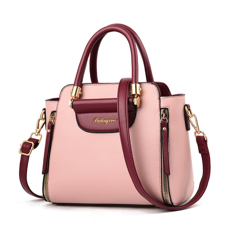 Borsa da donna TFZ 572 in materiale PU a contrasto di colore