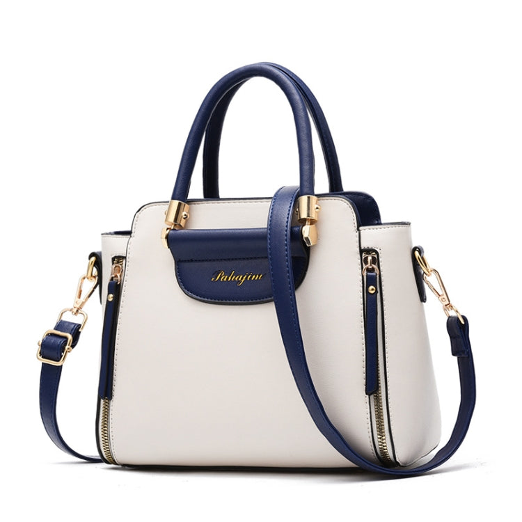 Borsa da donna TFZ 572 in materiale PU a contrasto di colore