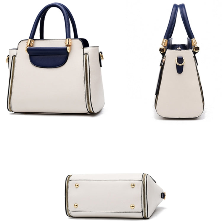 Borsa da donna TFZ 572 in materiale PU a contrasto di colore