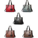 1688 Borsa da donna vintage multifunzionale, Red, Green, Black, Caramel Colour, Brown, Coffee