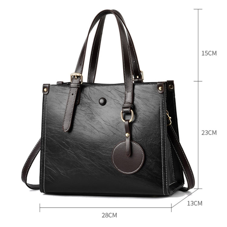 1688 Borsa da donna vintage multifunzionale, Red, Green, Black, Caramel Colour, Brown, Coffee