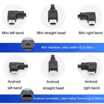 2 PCS Carica USB per auto da 12V a 5V Linea di riduzione dello strumento di navigazione