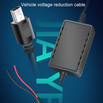 2 PCS Carica USB per auto da 12V a 5V Linea di riduzione dello strumento di navigazione