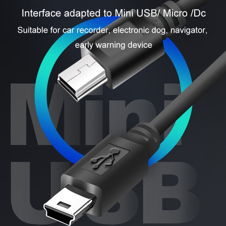 2 PCS Carica USB per auto da 12V a 5V Linea di riduzione dello strumento di navigazione