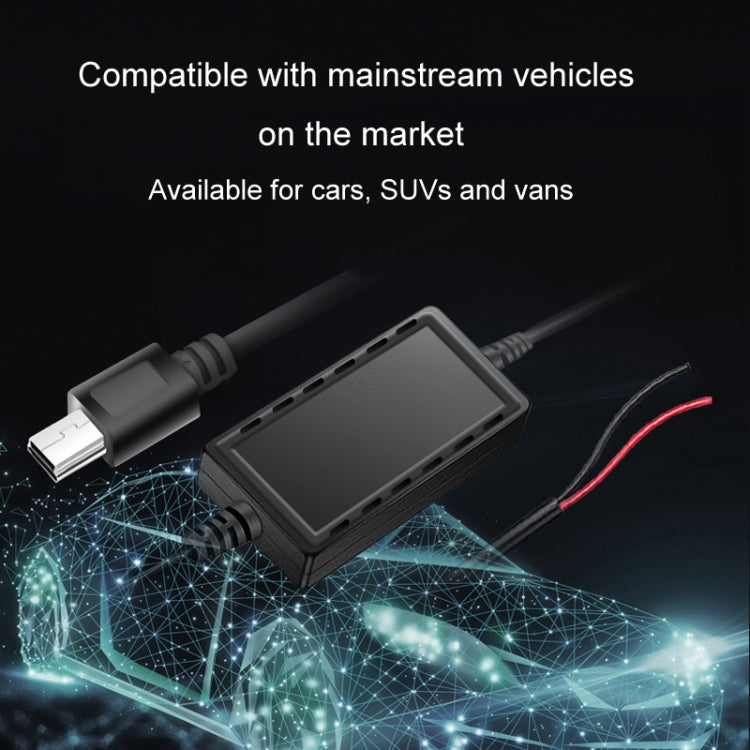 2 PCS Carica USB per auto da 12V a 5V Linea di riduzione dello strumento di navigazione