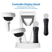 JYS-OC002 Rack di archiviazione desktop con staffa VR per Oculus Quest 2, JYS-OC002 White, JYS-OC002 Black