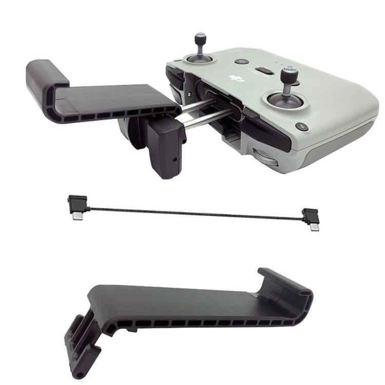 Staffa di estensione per tablet telecomando per DJI Mavic 3 / Air 2 / Air 2S / Mini 2, stile:, Small, Large, Large+For Apple Line, Large+Type-c Line, Large+Micro Line