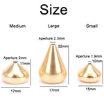 Staffa per bruciatore di incenso con piastra per incenso a forma di goccia da 10 pezzi, Small, Medium, Large
