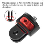 Adattatore per treppiede con convertitore a vite da 1/4 di pollice per Gopro 10 9 8 7 /Eken /Insta360 One X R