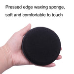 50 PCS Spugna per ceretta Auto con bordo arrotondato Lavaggio auto Manutenzione cera per auto Spugna lucidata, 50 PCS Polished Sponge