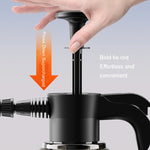 Spruzzatore a pressione del gas portatile per la casa, Transparent Black