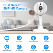 Monitoraggio remoto del telefono cellulare domestico Telecamera HD WiFi con interfono vocale bidirezionale, S20
