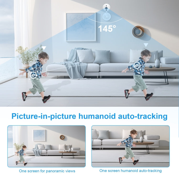 Telecamera WiFi HD S20 con interfono vocale bidirezionale